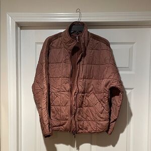 Free People Quilted Dolman Jacket